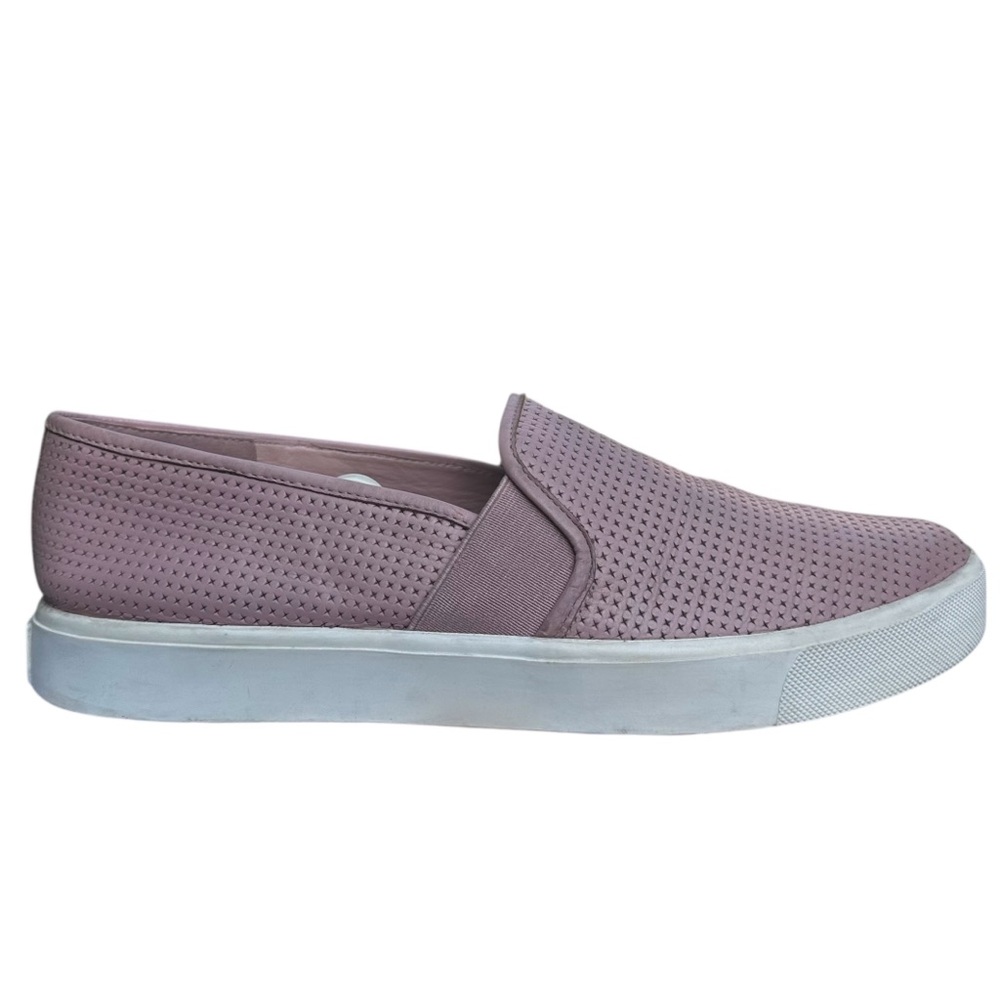 Vince Perforated Leather Slip On Sneakers Shoes Blair 5 Rose Pink US 8 Comfy - Picture 5 of 16